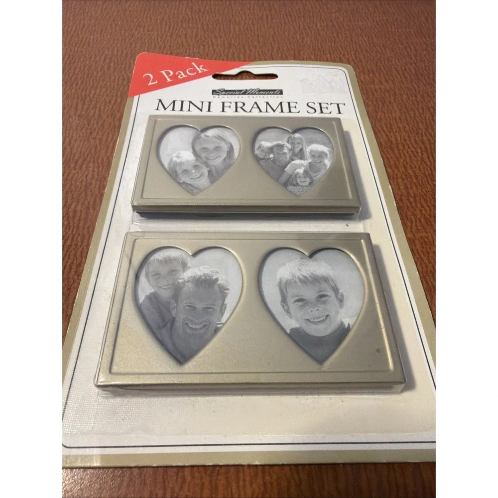 Vtg Special Miments Mini Frame Set‎ 2 Pack 1.75